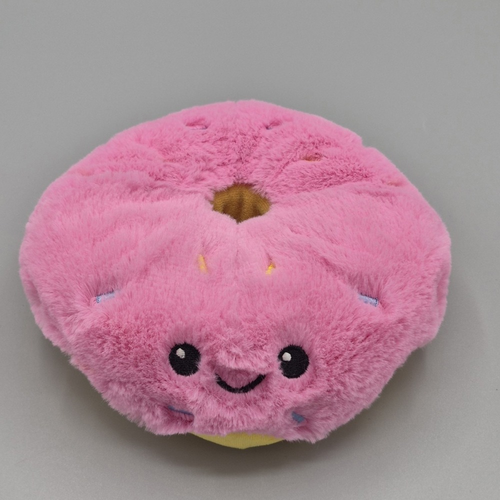 Squishable Sprinkles with Pink Icing Donut 6.5" Plush Food Stuffed Animal Funny